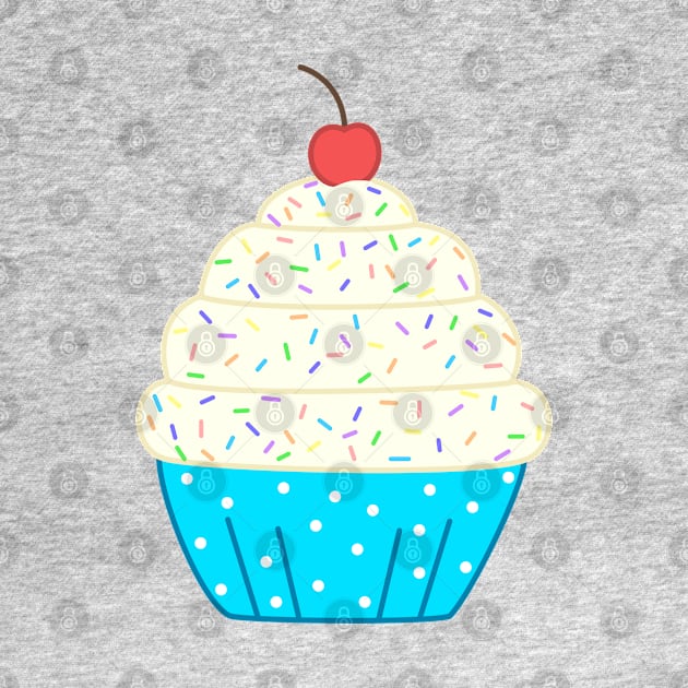Vanilla Cupcake by Megan Noble